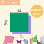 Colorful Double-Sided Origami Paper Pack