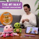 Beginner Crochet Kit: Amigurumi Turtle Hugo
