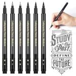 Beginner Calligraphy Pen Set – 6 Brush Pens