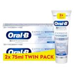 Oral-B 3D White Whitening Toothpaste Twin Pack