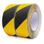 Yellow and Black Anti-Slip Safety Tape - 2 Rolls