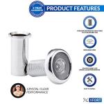 Wide Angle Chrome Door Viewer for Safety