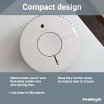 FireAngel 10-Year Battery Smoke Alarm with Test Button