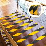 Yellow and Black Anti-Slip Safety Tape - 2 Rolls