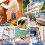 Yellow and Black Anti-Slip Safety Tape - 2 Rolls