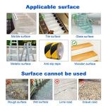 Yellow and Black Anti-Slip Safety Tape - 2 Rolls