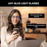 ZENOTTIC Blue Light Blocking Reading Glasses for Men