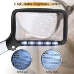 LED Magnifying Glass for Easy Reading