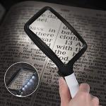 LED Magnifying Glass for Easy Reading