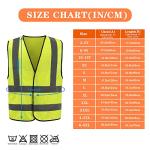 Yellow High Visibility Reflective Vest for Safety