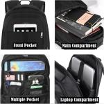 Anti-Theft Laptop Backpack with USB Charging Port