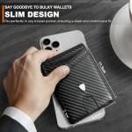Slim RFID Blocking Carbon Fiber Wallet with Gift Box