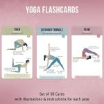 Yoga Flash Cards for Beginners - 50 Poses