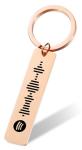Personalized Spotify Code Keyring – Custom Music Gift