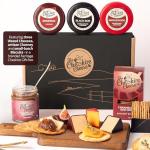 Gourmet Cheese Hamper with Chutney and Biscuits