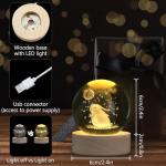 Bunny Crystal Ball Lamp for Cute Decor