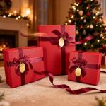 Colorful Gift Boxes with Lids – 3 Sizes