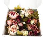 30CM Artificial Peony Flower Wreath for All Seasons