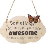 Inspirational Wooden Plaque for Her Birthday