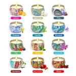 12-Pack Travel Scented Soy Candles Gift Set