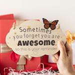 Inspirational Wooden Plaque for Her Birthday