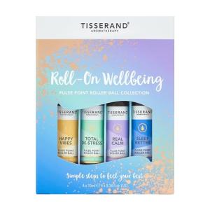 Tisserand Aromatherapy Wellbeing Roller Ball Set