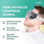 MyHalos® Warm Eye Mask for Comfort and Relief