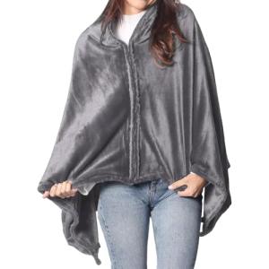 Heated Shawl with Pockets for Pain Relief