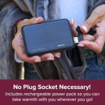 Heated Shawl with Pockets for Pain Relief