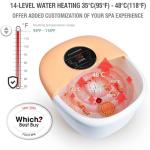 Hangsun Foot Spa Bath Massager with Heat & Bubbles