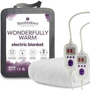 Cozy Super King Electric Blanket with Dual Control