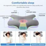 Soft Memory Foam Neck Pillow for Side Sleepers