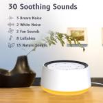 30 Soothing Sounds White Noise Sound Machine