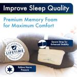 Memory Foam Knee Pillow for Side Sleepers