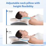 Soft Memory Foam Neck Pillow for Side Sleepers