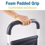 Adjustable Bed Rails with Safety Handle and Bag