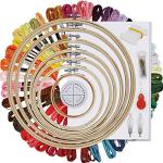 Embroidery Starter Kit with Colors and Needles
