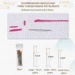 Embroidery Starter Kit with Colors and Needles