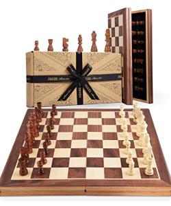 Jaques of London Folding Wooden Chess Set