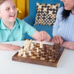 Jaques of London Folding Wooden Chess Set