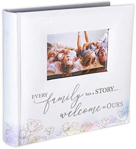 Watercolor Family Story Photo Album with Memo Area