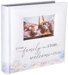 Watercolor Family Story Photo Album with Memo Area