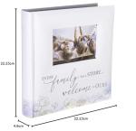 Watercolor Family Story Photo Album with Memo Area