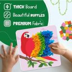 Animal Theme Mess-Free Sewing Art Box for Kids