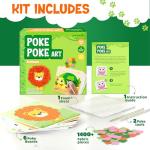 Animal Theme Mess-Free Sewing Art Box for Kids