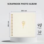 Kraft Photo Scrapbook Album for Memories
