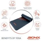 Extra Thick Non-Slip Yoga Mat with Carry Strap