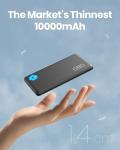 Slim 10000mAh Portable Power Bank for Travel