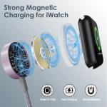 Portable Multi Charger for Apple Watch and Phone