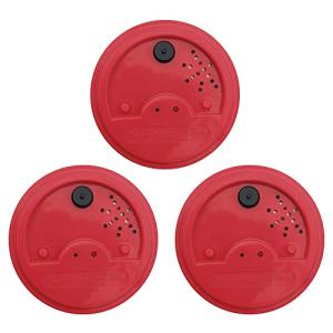 Red Voice Recorder Buttons - Pack of 3